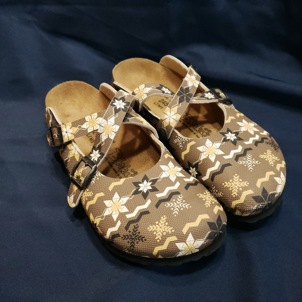 BIRKI’S BY BIRKENSTOCK Dorian Brown Norway Leather WOMEN'S 7 - Picture 2 of 11